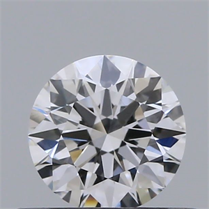 Picture of Natural Diamond 0.40 Carats, Round with Excellent Cut, D Color, VVS2 Clarity and Certified by GIA