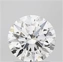 Del inventario de diamantes de laboratorio, 1.04 quilates, Redondo , Color F, claridad VVS2 y certificado IGI