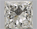 Diamante Natural 0.91 quilates, Princesa , Color J, claridad VS2 y certificado GIA