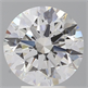 Picture of Lab Grown Diamond 4.60 Carats, Round with Ideal Cut, E Color, VVS2 Clarity and Certified by IGI