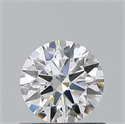 Diamante Natural 0.50 quilates, Redondo , Color E, claridad VS2 y certificado GIA