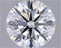 Del inventario de diamantes de laboratorio, 2.01 quilates, Redondo , Color D, claridad VVS2 y certificado IGI