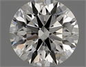 Diamante Natural 0.72 quilates, Redondo , Color H, claridad IF y certificado IGI
