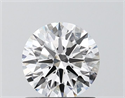 Del inventario de diamantes de laboratorio, 1.02 quilates, Redondo , Color D, claridad VVS2 y certificado IGI