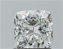 Natural Diamond 1.20 Carats, Cushion with  Cut, J Color, SI1 Clarity and Certified by GIA