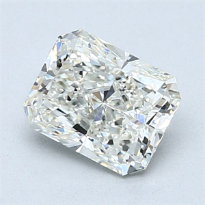 Picture of Natural Diamond 1.50 Carats, Radiant with  Cut, J Color, SI2 Clarity and Certified by GIA