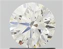 Natural Diamond 0.79 Carats, Round with Excellent Cut, H Color, VVS1 Clarity and Certified by IGI
