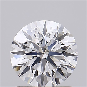 Picture of Lab Grown Diamond 1.04 Carats, Round with Ideal Cut, D Color, VVS2 Clarity and Certified by IGI