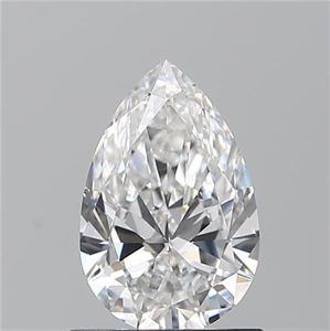 Foto Diamante Natural 0.90 quilates, De pera , Color E, claridad VS2 y certificado GIA de