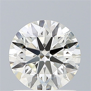 Picture of Natural Diamond 0.94 Carats, Round with Excellent Cut, I Color, VVS1 Clarity and Certified by IGI