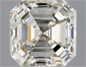 Natural Diamond 1.01 Carats, Asscher with  Cut, L Color, VS1 Clarity and Certified by GIA