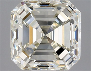 Picture of Natural Diamond 1.01 Carats, Asscher with  Cut, L Color, VS1 Clarity and Certified by GIA