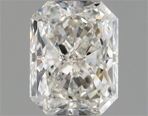 Picture of Natural Diamond 1.01 Carats, Radiant with  Cut, J Color, SI2 Clarity and Certified by GIA