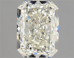 Foto Diamante Natural 1.03 quilates, Radiante , Color J, claridad SI1 y certificado GIA de