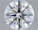 Del inventario de diamantes de laboratorio, 2.04 quilates, Redondo , Color E, claridad VVS1 y certificado IGI