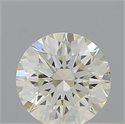 Natural Diamond 0.40 Carats, Round with Excellent Cut, I Color, SI1 Clarity and Certified by IGI