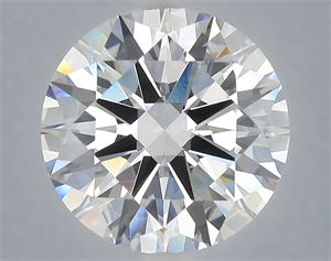 Picture of Lab Grown Diamond 7.06 Carats, Round with Excellent Cut, F Color, VVS2 Clarity and Certified by IGI