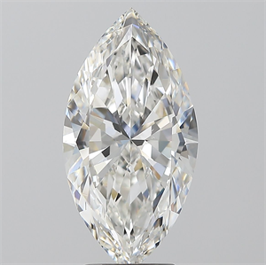 Picture of Natural Diamond 3.50 Carats, Marquise with  Cut, F Color, VS2 Clarity and Certified by GIA