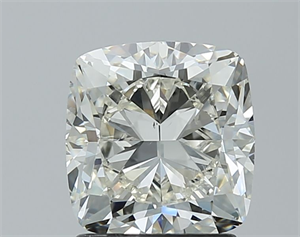 Foto Diamante Natural 2.01 quilates, Del cojín , Color K, claridad SI2 y certificado GIA de