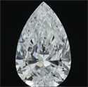 Diamante Natural 2.11 quilates, De pera , Color D, claridad IF y certificado GIA
