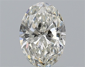 Picture of Natural Diamond 0.53 Carats, Oval with  Cut, H Color, VS2 Clarity and Certified by GIA