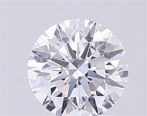 Picture of Lab Grown Diamond 1.01 Carats, Round with Ideal Cut, D Color, VVS2 Clarity and Certified by IGI
