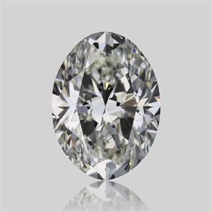 Picture of Natural Diamond 1.50 Carats, Oval with  Cut, J Color, VVS2 Clarity and Certified by GIA