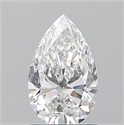 Diamante Natural 1.01 quilates, De pera , Color F, claridad VS2 y certificado GIA