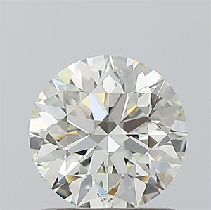 Foto Diamante Natural 1.00 quilates, Redondo , Color K, claridad SI1 y certificado GIA de