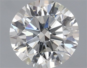 Foto Diamante Natural 0.73 quilates, Redondo , Color I, claridad SI1 y certificado GIA de