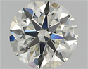 Natural Diamond 0.80 Carats, Round with Excellent Cut, K Color, VS1 Clarity and Certified by GIA