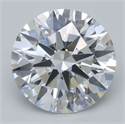 Del inventario de diamantes de laboratorio, 6.63 quilates, Redondo , Color E, claridad VS1 y certificado IGI
