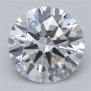 Picture of Lab Grown Diamond 6.63 Carats, Round with Ideal Cut, E Color, VS1 Clarity and Certified by IGI