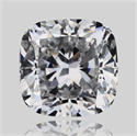 Natural Diamond 1.20 Carats, Cushion with  Cut, D Color, VVS2 Clarity and Certified by GIA
