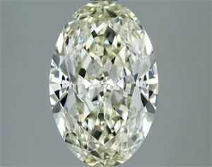 Picture of Natural Diamond 2.70 Carats, Oval with  Cut, L Color, VVS1 Clarity and Certified by IGI