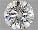 Del inventario de diamantes de laboratorio, 2.06 quilates, Redondo , Color F, claridad VS1 y certificado IGI