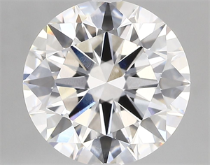 Picture of Lab Grown Diamond 5.01 Carats, Round with Excellent Cut, F Color, VVS2 Clarity and Certified by IGI