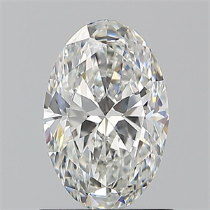 Picture of Natural Diamond 1.01 Carats, Oval with  Cut, F Color, VVS2 Clarity and Certified by GIA