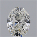 Diamante Natural 0.50 quilates, Ovalado , Color G, claridad VVS2 y certificado GIA