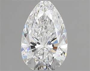 Foto Diamante Natural 0.52 quilates, De pera , Color F, claridad VVS2 y certificado GIA de