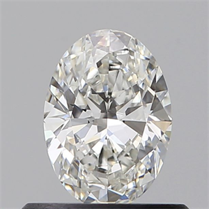 Picture of Natural Diamond 0.50 Carats, Oval with  Cut, G Color, VVS2 Clarity and Certified by GIA