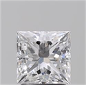 Diamante Natural 2.01 quilates, Princesa , Color E, claridad SI1 y certificado GIA