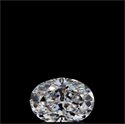Natural Diamond 0.93 Carats, Oval with  Cut, E Color, IF Clarity and Certified by GIA