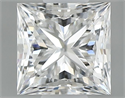 Diamante Natural 0.50 quilates, Princesa , Color E, claridad VS2 y certificado GIA