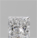 Diamante Natural 1.01 quilates, Princesa , Color E, claridad VVS2 y certificado GIA