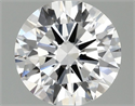 Lab Grown Diamond 1.33 Carats, Round with Ideal Cut, D Color, VS1 Clarity and Certified by IGI