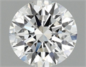 Lab Grown Diamond 1.02 Carats, Round with Ideal Cut, D Color, VS1 Clarity and Certified by IGI