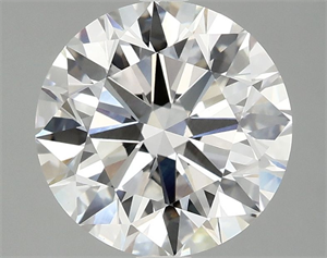 Picture of Lab Grown Diamond 3.01 Carats, Round with Excellent Cut, F Color, VVS2 Clarity and Certified by IGI
