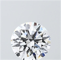 Lab Grown Diamond 1.52 Carats, Round with Ideal Cut, E Color, VVS2 Clarity and Certified by IGI