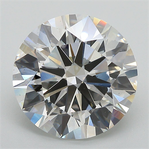 Picture of Lab Grown Diamond 6.74 Carats, Round with Ideal Cut, G Color, VS2 Clarity and Certified by IGI